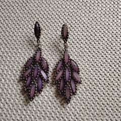 Purple Earrings