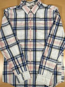 Levis Shirt Sunset One Pocket Standard - Plaid - Size M