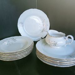 MZ Moritz Zdekauer Bohemian Porcelain Dinnerware