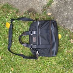 Tumi Alpha Bravo Earle Compact Briefcase Laptop Bag