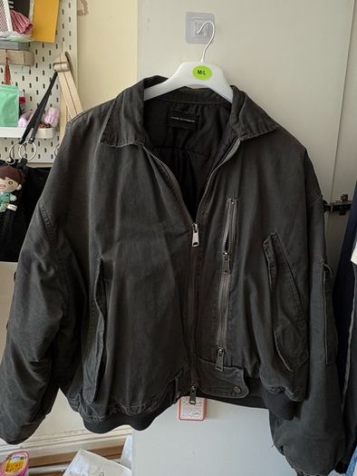 puffer bomber jacket