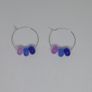 Crystal hoop earrings Image 2