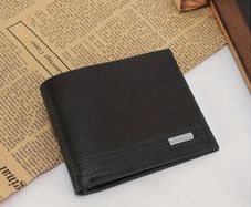 New. Black mens leather wallet RFID protection (Free Delivery)