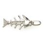 Vintage 925 Sterling Silver Fishbone Pendant Image 5