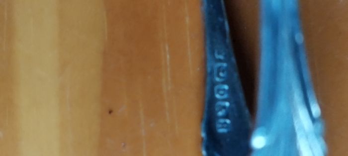 Silver tongs