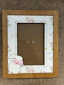 Wooden photo frame