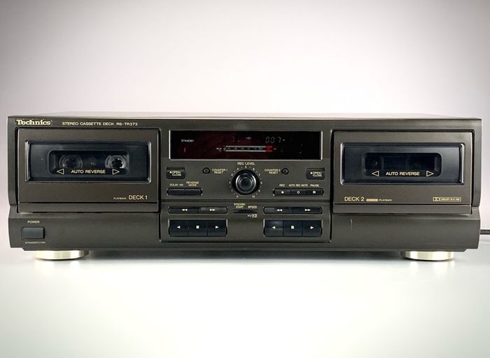 Technics RS-TR373 dual stereo cassette deck