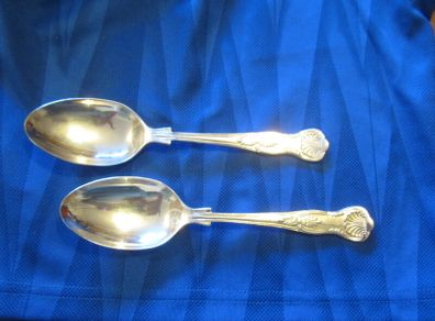 Sheffield  desert spoons