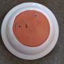 Judy Greene Pottery/ 2 candle holder/ Gentian design Image 5