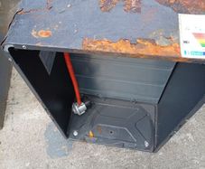 Gas heater  and bottle