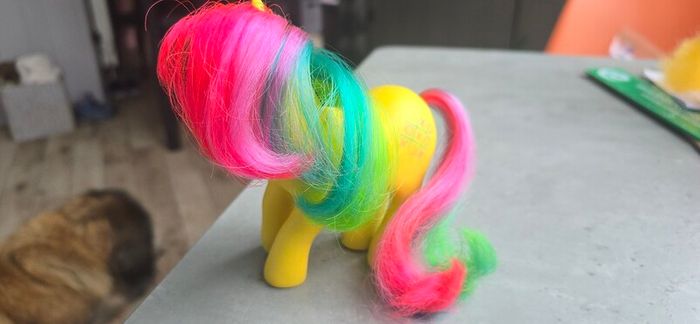 TLC Tic Tac Toe Twinkle Eye Ponies TE HTF MLP G1 My Little Pony