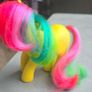 TLC Tic Tac Toe Twinkle Eye Ponies TE HTF MLP G1 My Little Pony Image 2