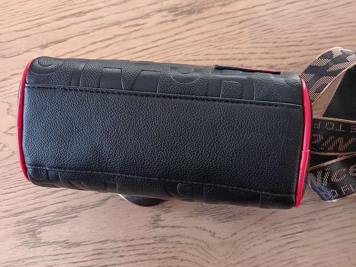Perfect Lily Black and Red Crossbody Bag