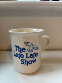 Vintage Ceramic The Late Late Show Mug