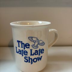 Vintage Ceramic The Late Late Show Mug