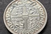 1997 Denmark 200 Kroner - Margrethe II Silver Jubilee, 1 oz .999 Silver coin
