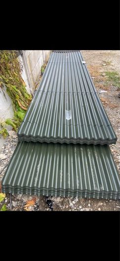 Galvanise roof sheating