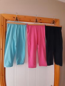 girls crop leggings