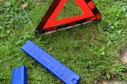 bmw warning triangle
