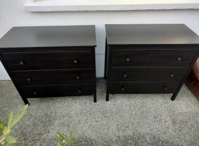 2 chest of 6 drawers