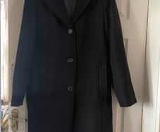 wool black coat