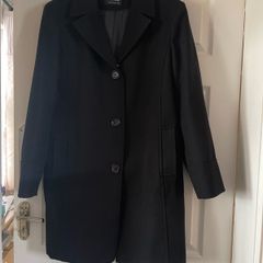 wool black coat