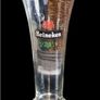 Pristine Vintage Heineken Pilsner Glass Gold Rim Image 5