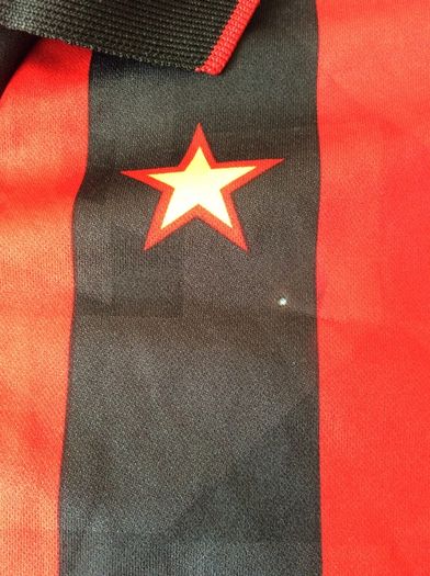 AC Milan Jersey. Official Lotto Mens Home Jersey. Season 1994/1995. Original From The Time. Not A Modern Day Remake.