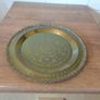 Vintage Asian Brass Hanging Plaque for Sale Image 3