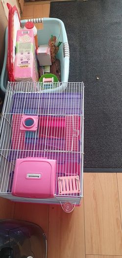 Free Hamster cage and Accessories