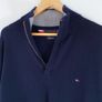 Tommy Hilfiger navy blue quarter-zip sweater Image 3