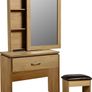 Charles 1 Drawer Dressing Table Set NATIONWIDE DELIVERY Image 2