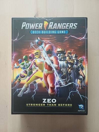 Power Rangers Zeo Deck Building Card Game 2021