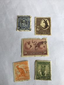 Old Australia stamps