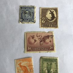 Old Australia stamps