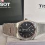 Tissot PRX 40mm Black Dial Steel Case Bracelet Watch T1374101105100 Image 4