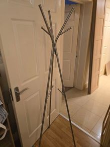 Chrome Coat Stand