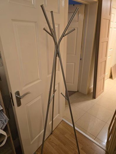 Chrome Coat Stand