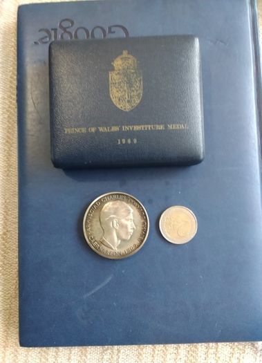 Prince Charles  Silver Medal