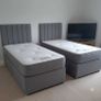 2x deal on single beds with memory foam mattress Free home delivery Image 4