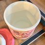 Vintage 1960s floral bathroom seat with storage Image 5