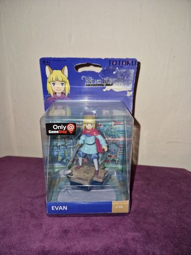 TOTAKU Ni No Kuni II 2 Revenant Kingdom Evan Figure FIRST EDITION Playstation 4.