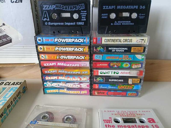 Commodore 64 Cassette Bundle  Retro Collection