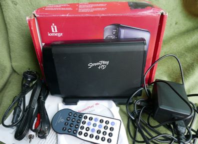 Iomega Screen Play Hard Drive HD 500GB External USB  Multimedia Drive Open-Box
