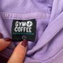 Gym plus Coffee size small purple hopdie Image 2