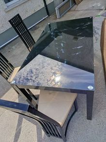 dining table and 6 chairs