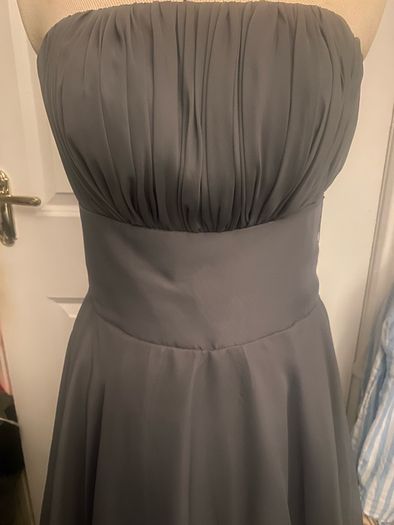 Grey Dress and Scarf