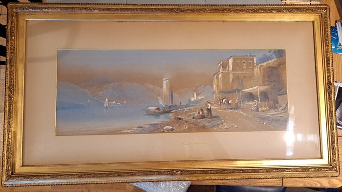 TL Rowbotham watercolour 1864