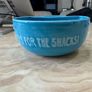 Fizz Creations Blue Ceramic Snack Bowl & Phone Holder Image 4