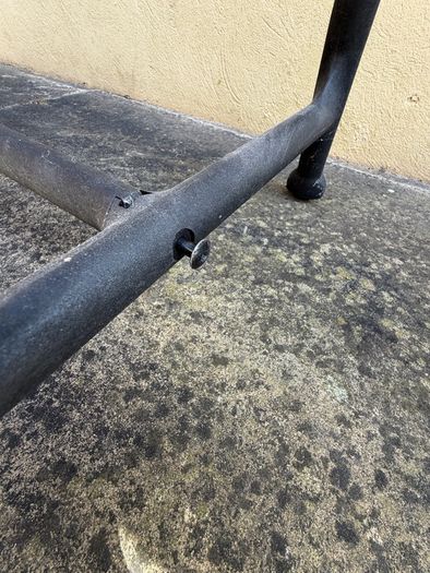 Clothes rail - black - sturdy with wheels